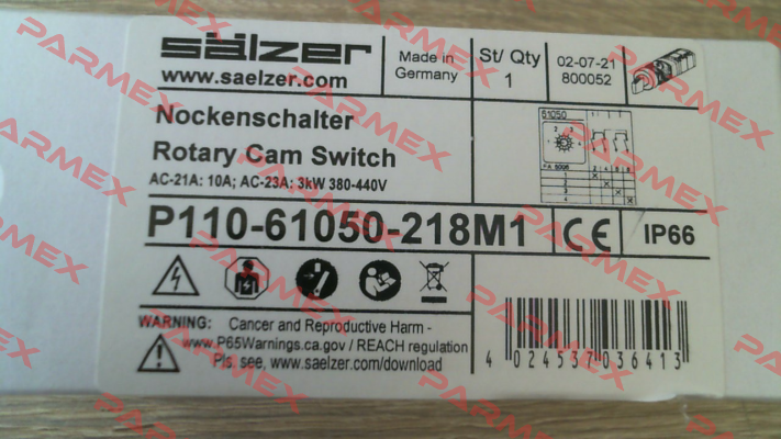 P110-61050-218M1 Salzer