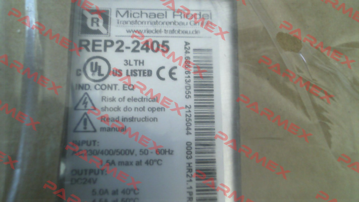 REP2-2405 120W 2ph Michael Riedel Transformatorenbau