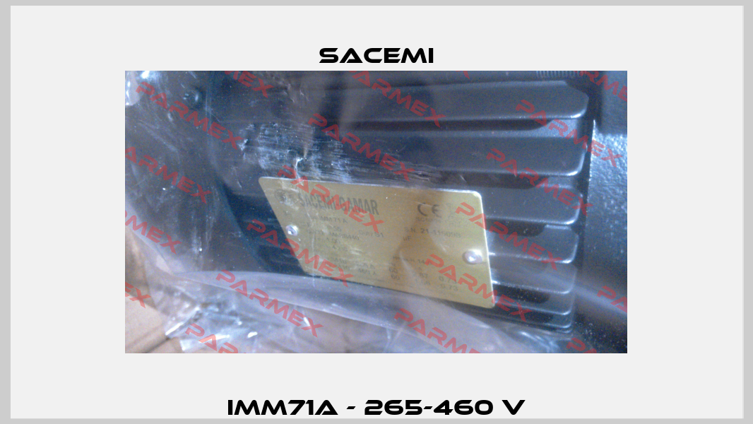 IMM71A - 265-460 V Sacemi