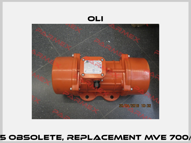 Oli-MVE 700/15 obsolete, replacement MVE 700/15N-50A0  price