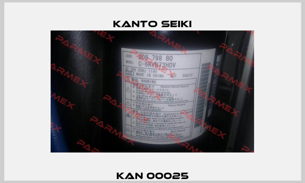 KAN 00025 Kanto Seiki