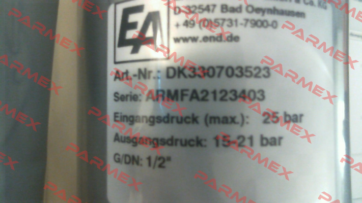 DK330703523 End Armaturen