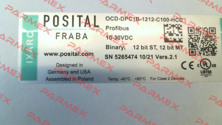 OCD-DPC1B-1212-C100-HCC Fraba