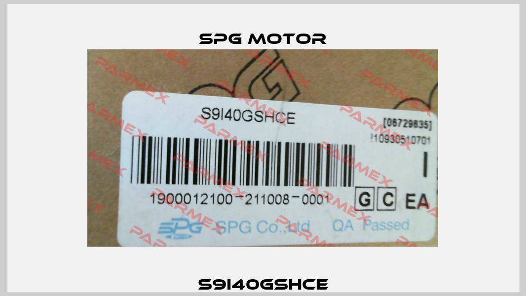 S9I40GSHCE Spg Motor