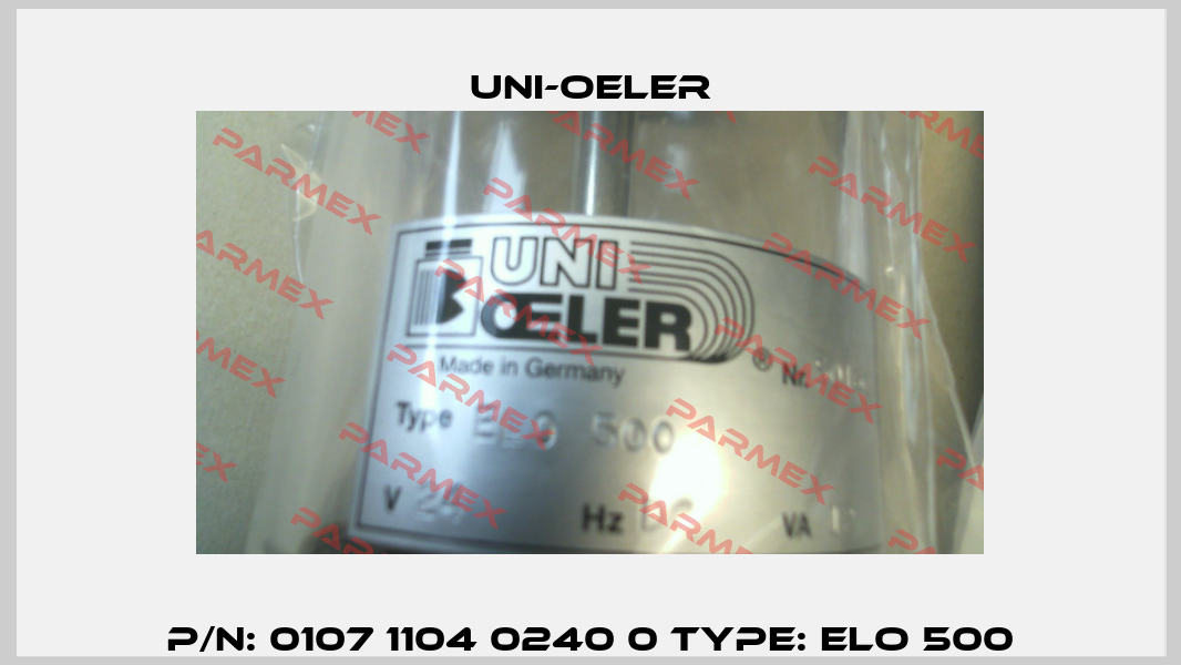 UNI-OELER-P/N: 0107 1104 0240 0 Type: ELO 500 price