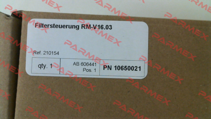 P/N: 10650021, Type: RM-V16.03.01 Reco