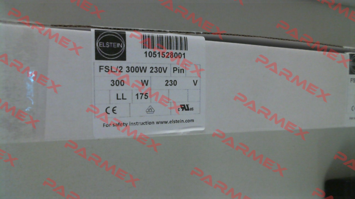 FSL/2 300 W 230 V Elstein