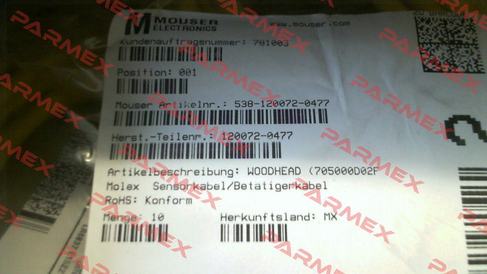 1200720477 Molex