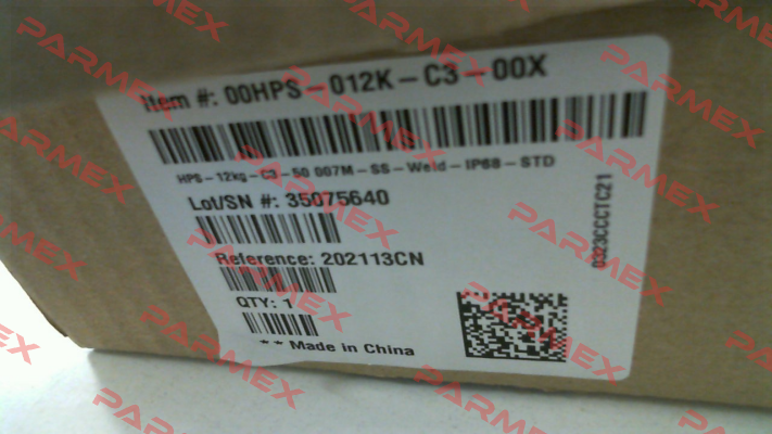 00HPS-012K-C3-00X Revere