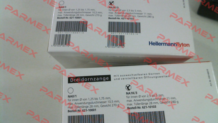 p/n: 621-10103, Type: NA1K/3 Hellermann Tyton