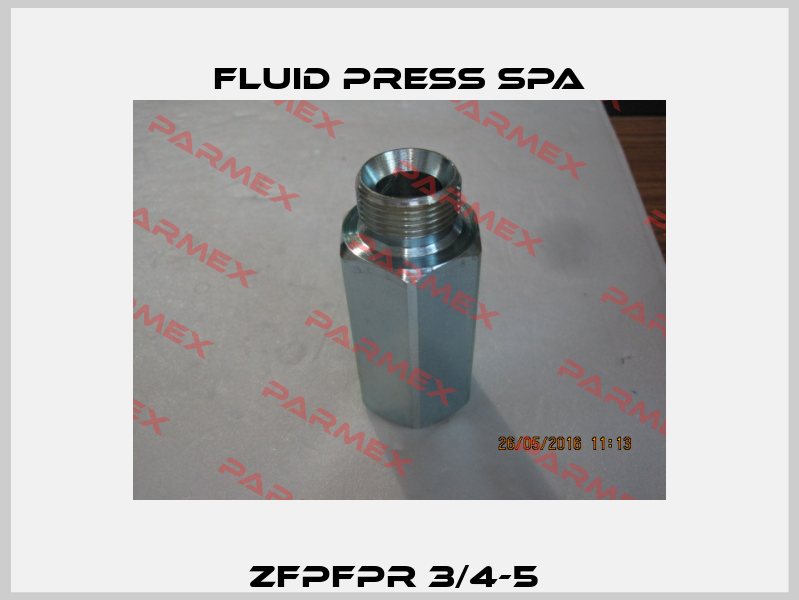ZFPFPR 3/4-5  Fluid-Press