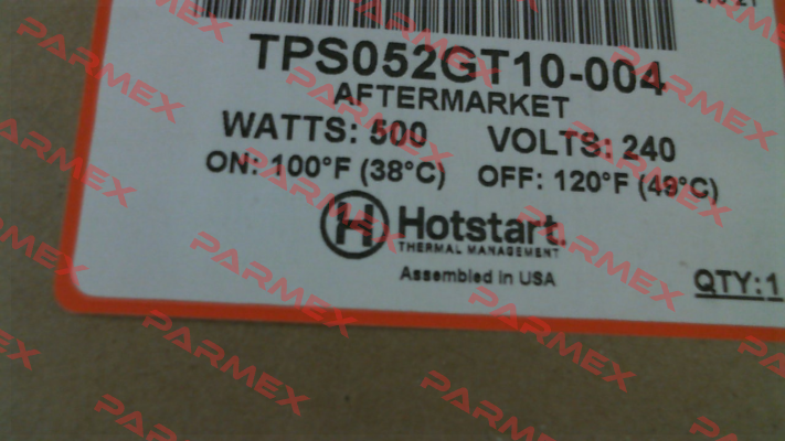 TPS052GT10-004 Hotstart