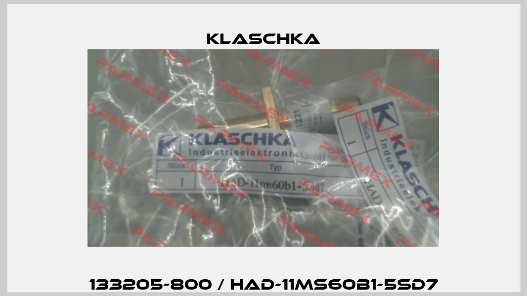 133205-800 / HAD-11ms60b1-5Sd7 Klaschka