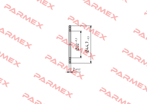 Type: WS3822 32x44,7x2mm Centellen