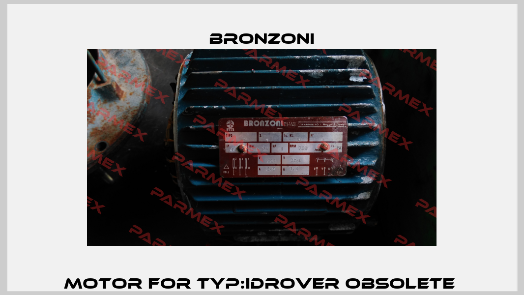 Motor for Typ:IDROVER obsolete  Bronzoni