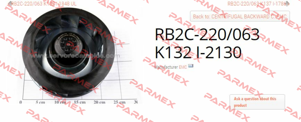 RB2C-220/063 K132 I-2130  Emc