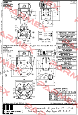 ABEE30MA071 RELE EE3-MA Cedaspe