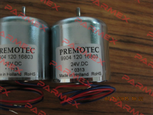 9904 120 16803 24 VDC Premotec