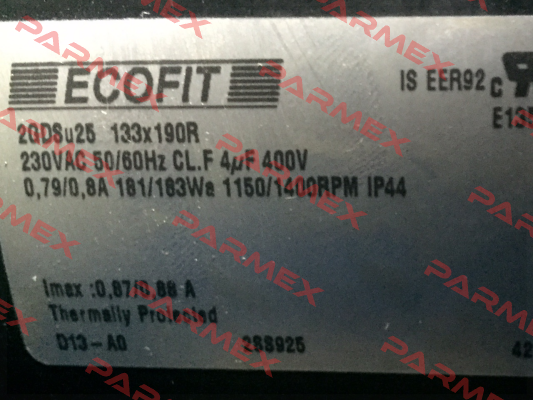 P/N: 1306444, Type: 2GDSu25-133x190R-D13-A0p Ecofit