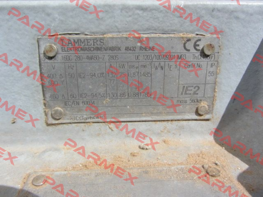 Lüfterhaube für Motor  Lammers