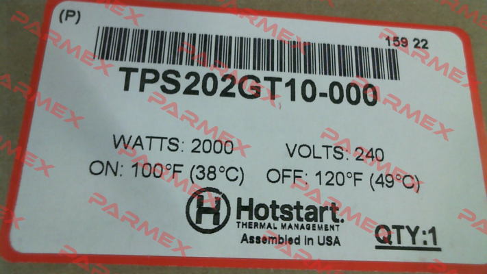 TPS202GT10-000 Hotstart