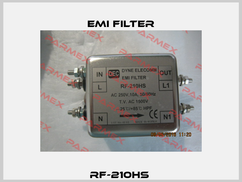 RF-210HS  Emi Filter