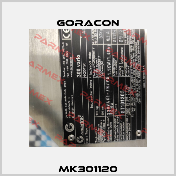 MK301120 GORACON