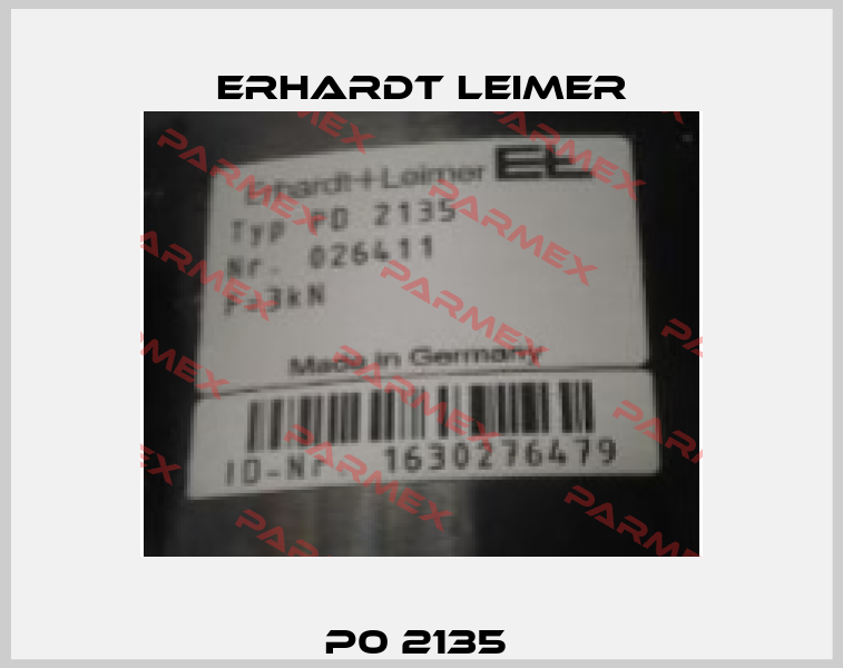 P0 2135  Erhardt Leimer