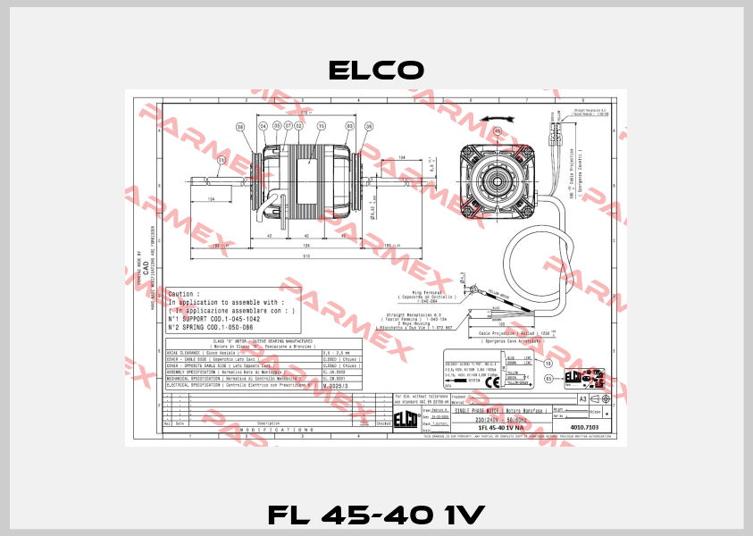 FL 45-40 1V Elco
