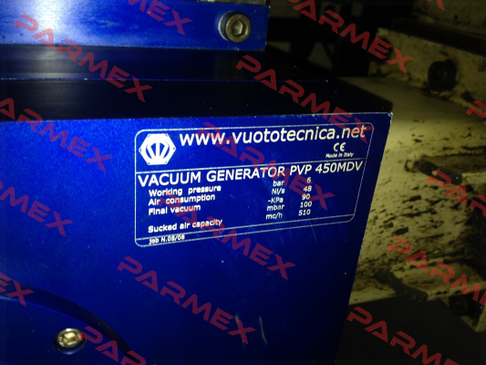 PVP 450 MDV - not available, alternative - VU PVP450MD  Vuototecnica