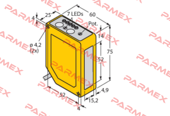 Q60BB6LAF1400QPMA Turck