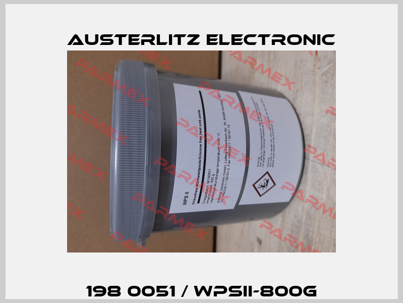 198 0051 / WPSII-800g Austerlitz Electronic