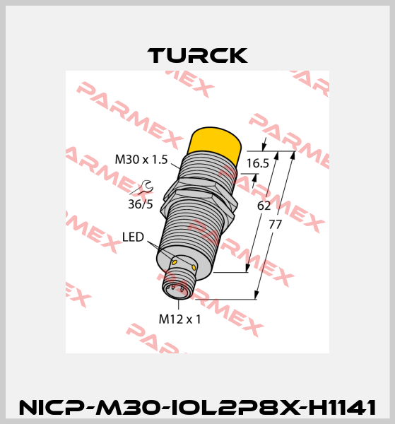 NICP-M30-IOL2P8X-H1141 Turck