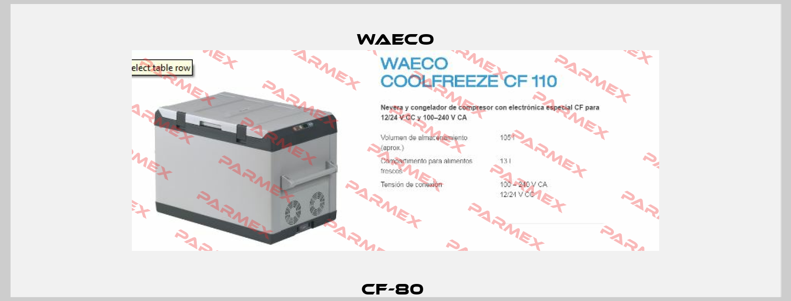 CF-80  Waeco