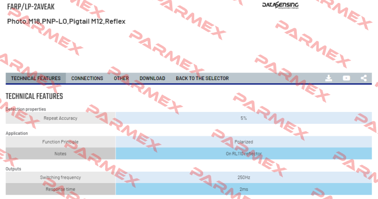 FARP/LP-2AVEAK Micro Detectors / Diell (now Datasensing)