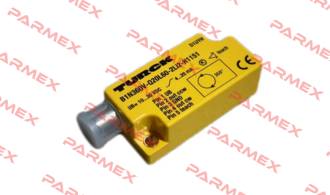 P/N: 1534068, Type: B1N360V-Q20L60-2LI2-H1151 Turck
