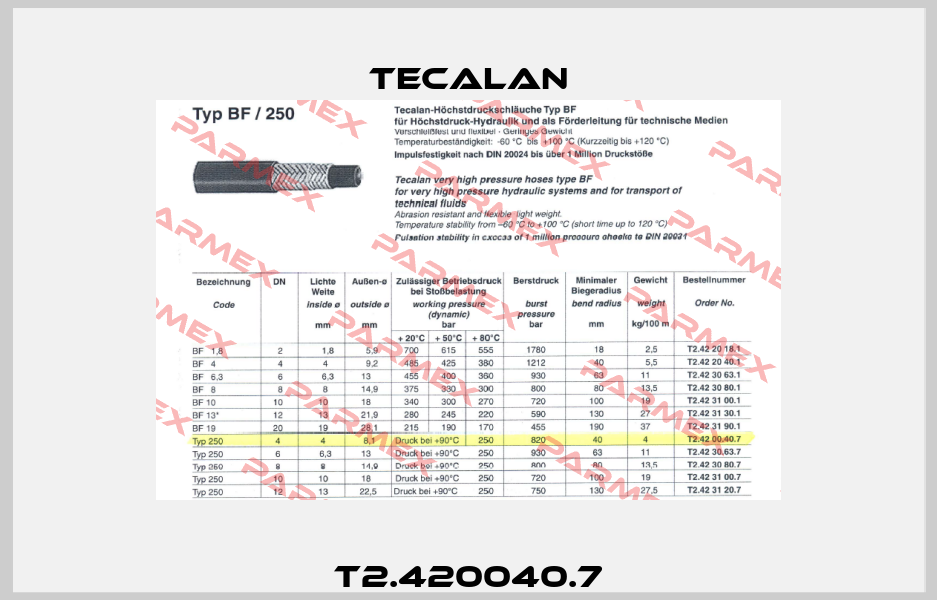 T2.420040.7 Tecalan
