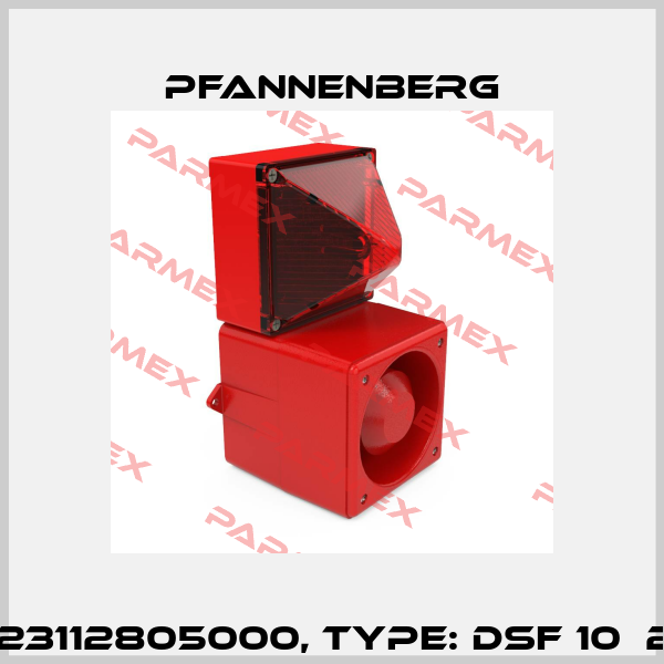 Art.No. 23112805000, Type: DSF 10  24 DC RO Pfannenberg
