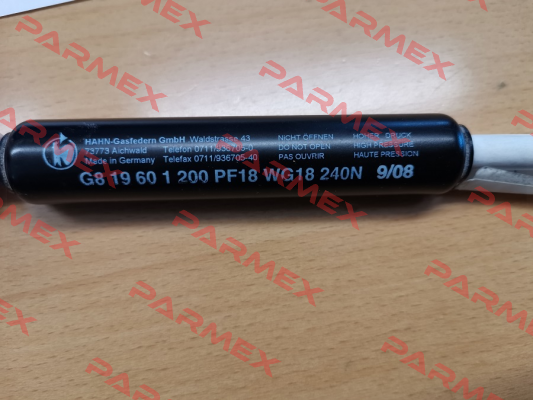G08-19ST-33946 / G 08 19 0060 1 0200 PF18 WG18 00240N Hahn Gasfedern