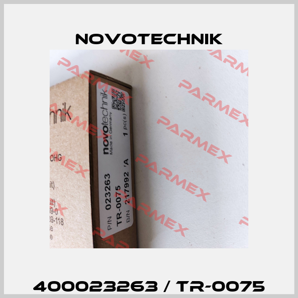 400023263 / TR-0075 Novotechnik