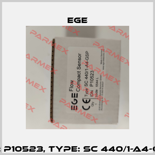 p/n: P10523, Type: SC 440/1-A4-GSP Ege