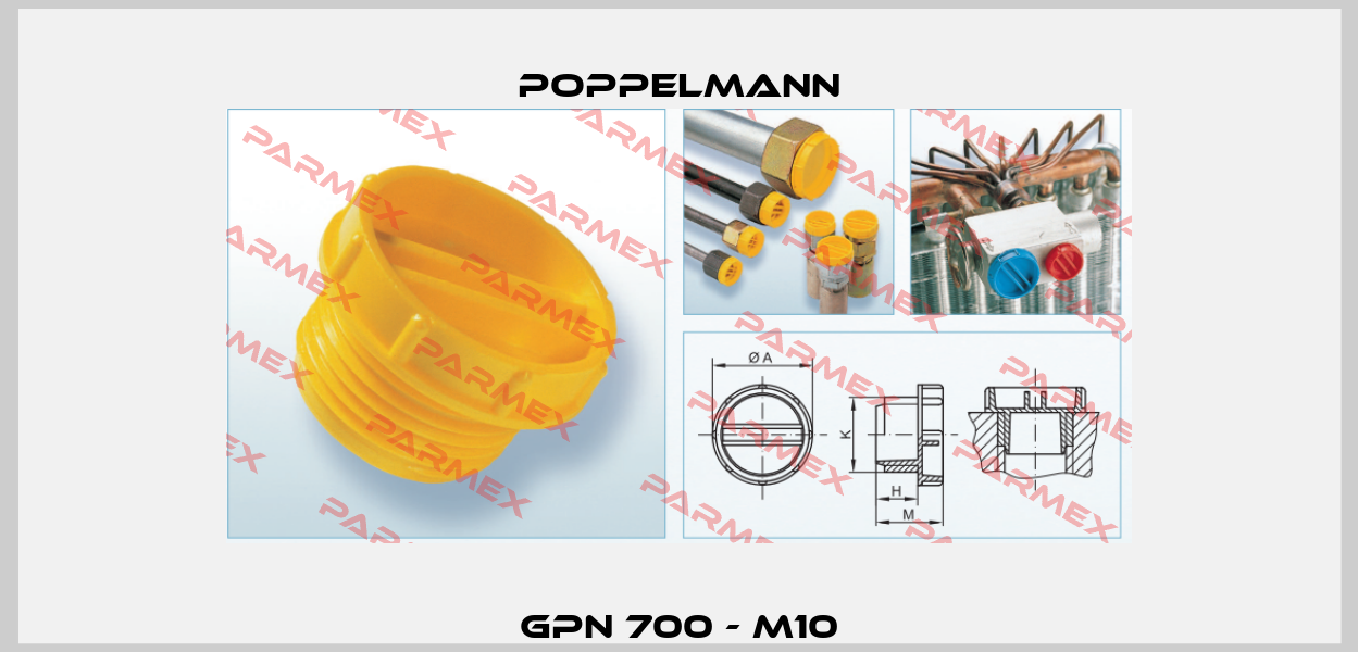 GPN 700 - M10 Poppelmann