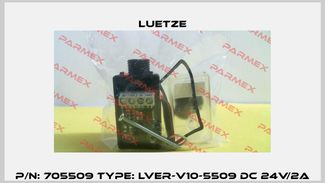 P/N: 705509 Type: LVER-V10-5509 DC 24V/2A Luetze