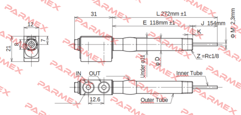 JC-KRM-10-L272-E118-J154-M2.3 Ahresty-tec