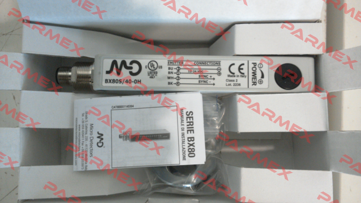 BX80S/40-0H Micro Detectors / Diell (now Datasensing)