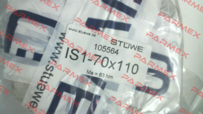 P/N: 105564 Type: IS1-70x110 Stüwe