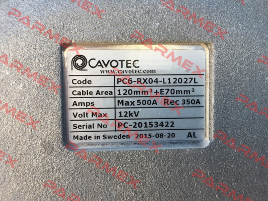 PC6-RX04-L12027L Cavotec