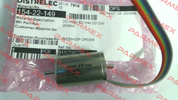 283840 , Ec-Max 22 Maxon
