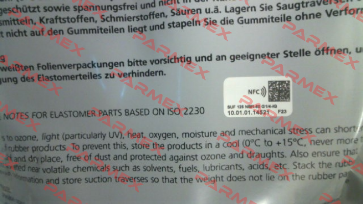 10.01.01.14521 / SUF 125 NBR-60 G1/4-IG Schmalz