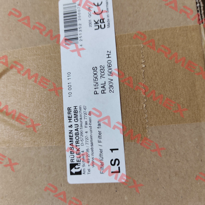 LS 1 pebble grey RAL 7032 - 230V AC Rübsamen & Herr